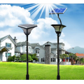 Solar Energy Integrated Square Garden LED Street Lamp